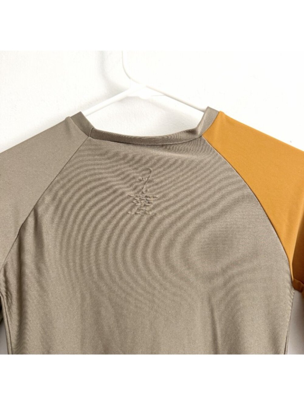 Seea Doheny Swim Rashguard Long Sleeve Marsala Brown Colorblock Women’s Sz Small - Picture 7 of 7